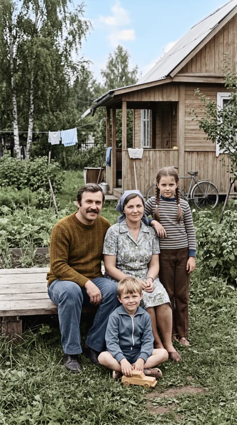 Цветная версия той же фотографии
